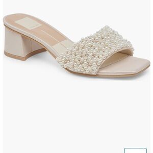 Dolce Vita Briton Imitation Pearl Slide Sandal